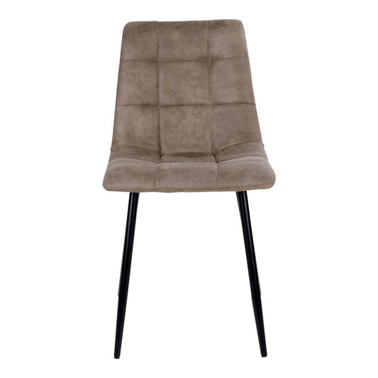 Scaun de dining rotativ, material bouclé, bej-gri