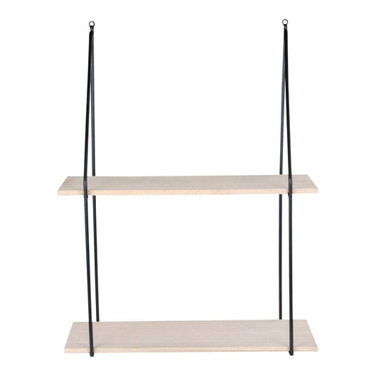 Set 2 rafturi suspendate,cu rama neagra
