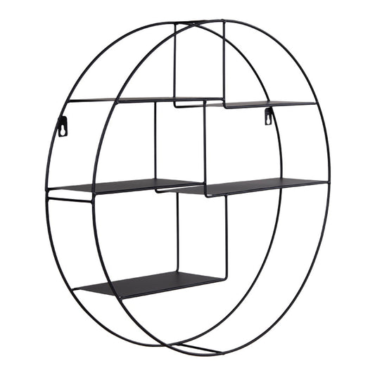 Raft suspendat din otel, negru