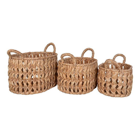 cos din zambila de apa, natur set de 3
