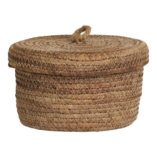 cos din frunze de banana, natur , set de 2