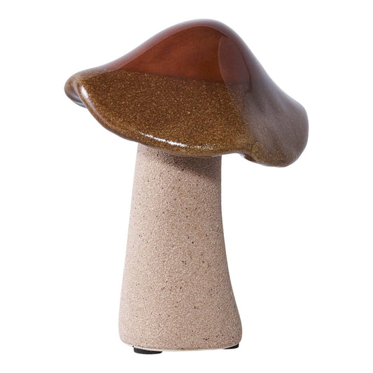 Decoratiuni sub forma de ciuperci din ceramica maro