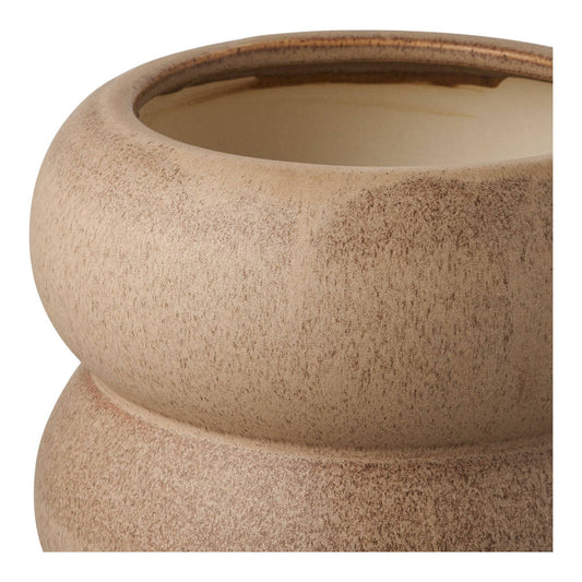 Ghiveci din ceramica maro
