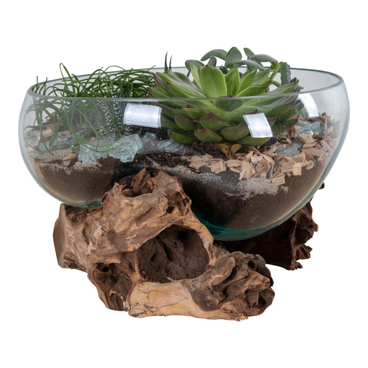 Decoratiune sub forma de picatura, tec/sticla