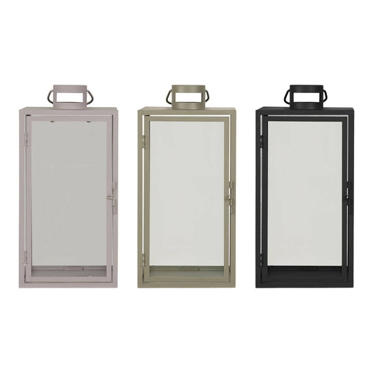 Display felinar negru, bej, verde, set de 36