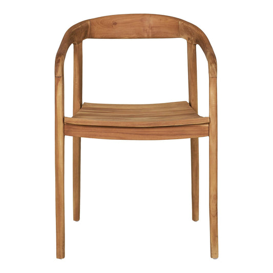 Scaun de dining, tec, natur