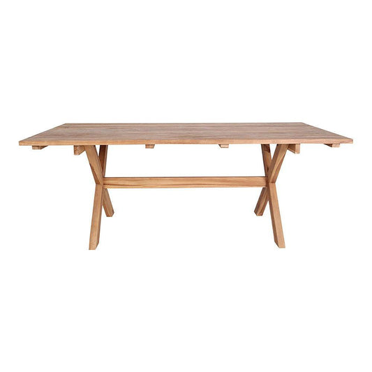 Masa de dining, tec, natur
