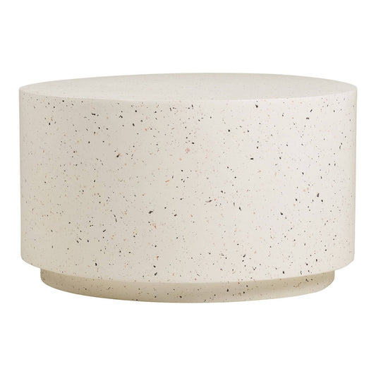 Masuta de cafea, fibra de argila, aspect terrazzo