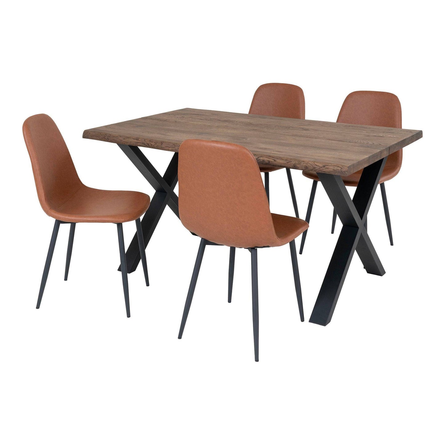 set masa de dining si 4 scaune de dining
