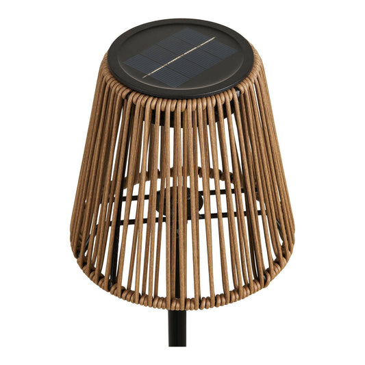 lampa reincarcabila cu panou solar integrat