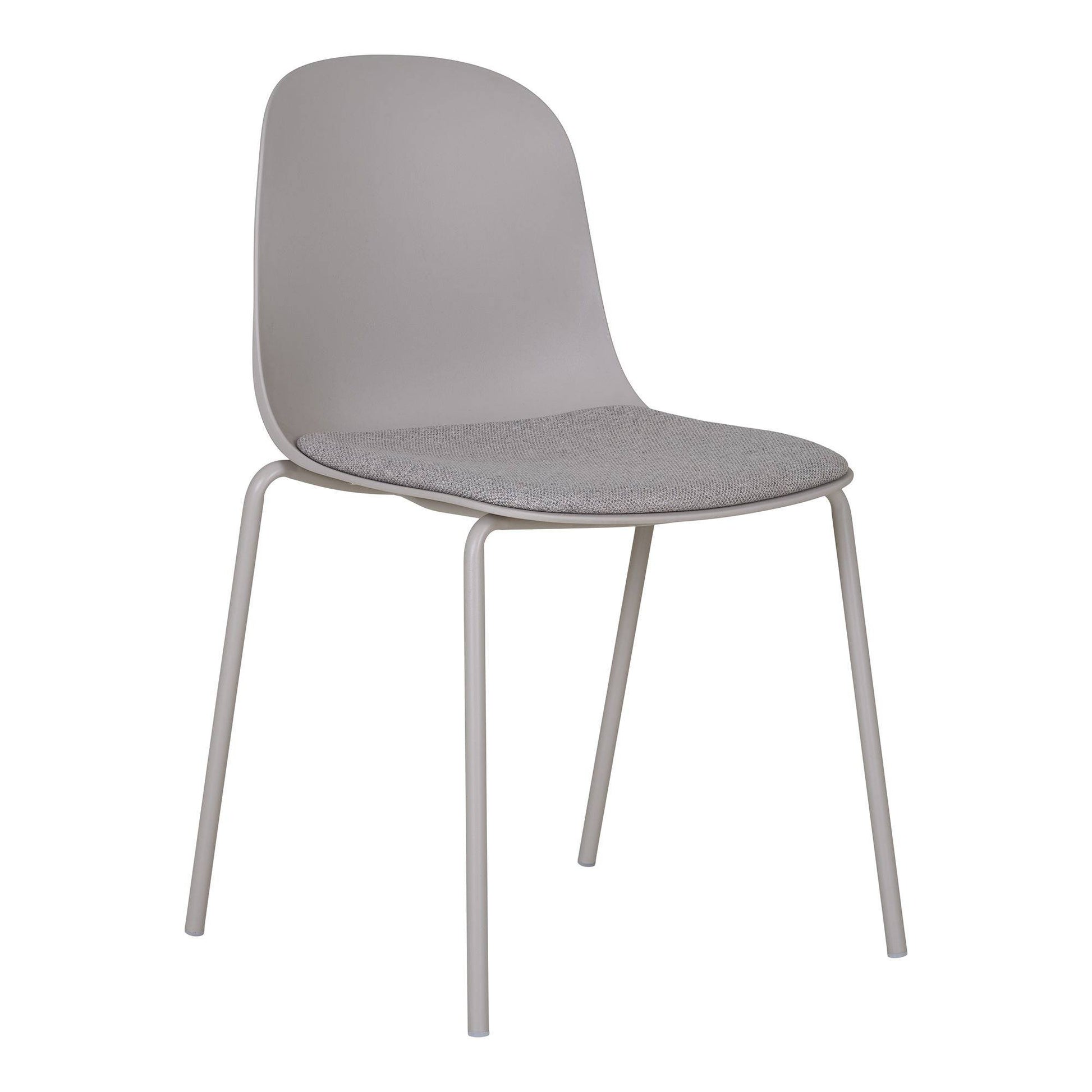 Scaun de dining, gri deschis