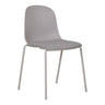 Scaun de dining Madalena gri deschis