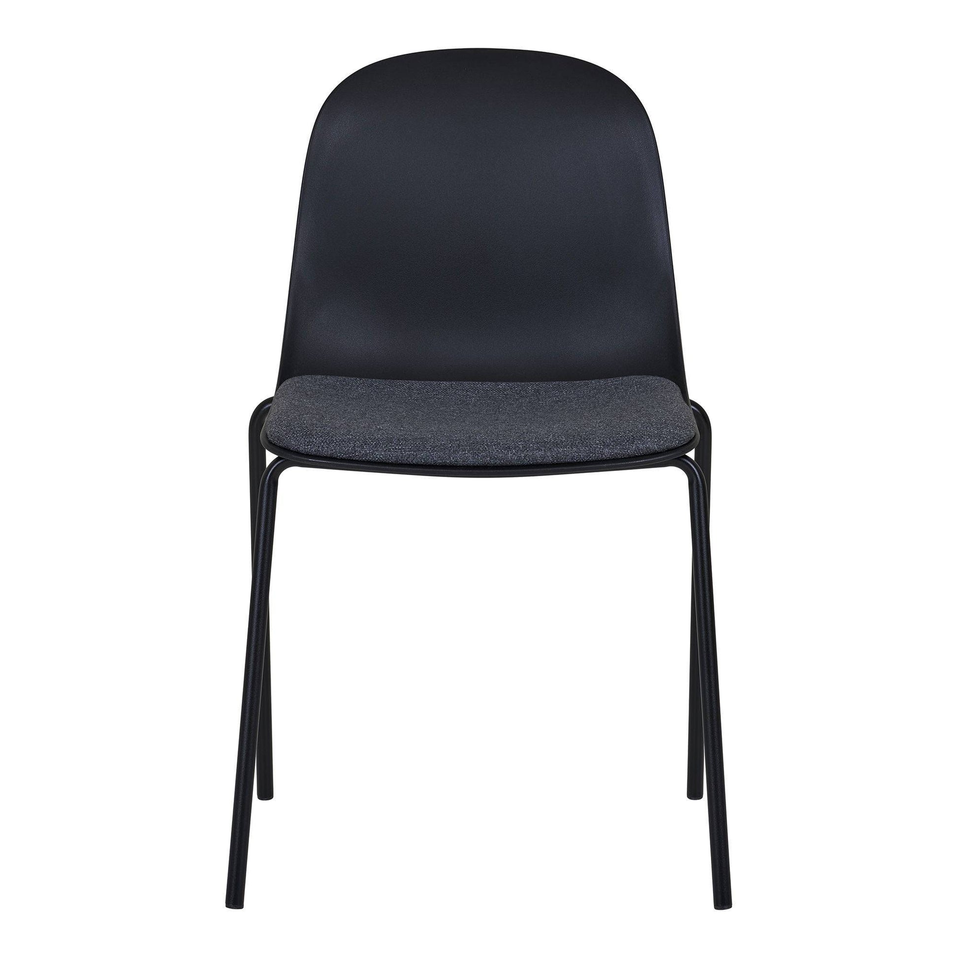 Scaun de dining negru