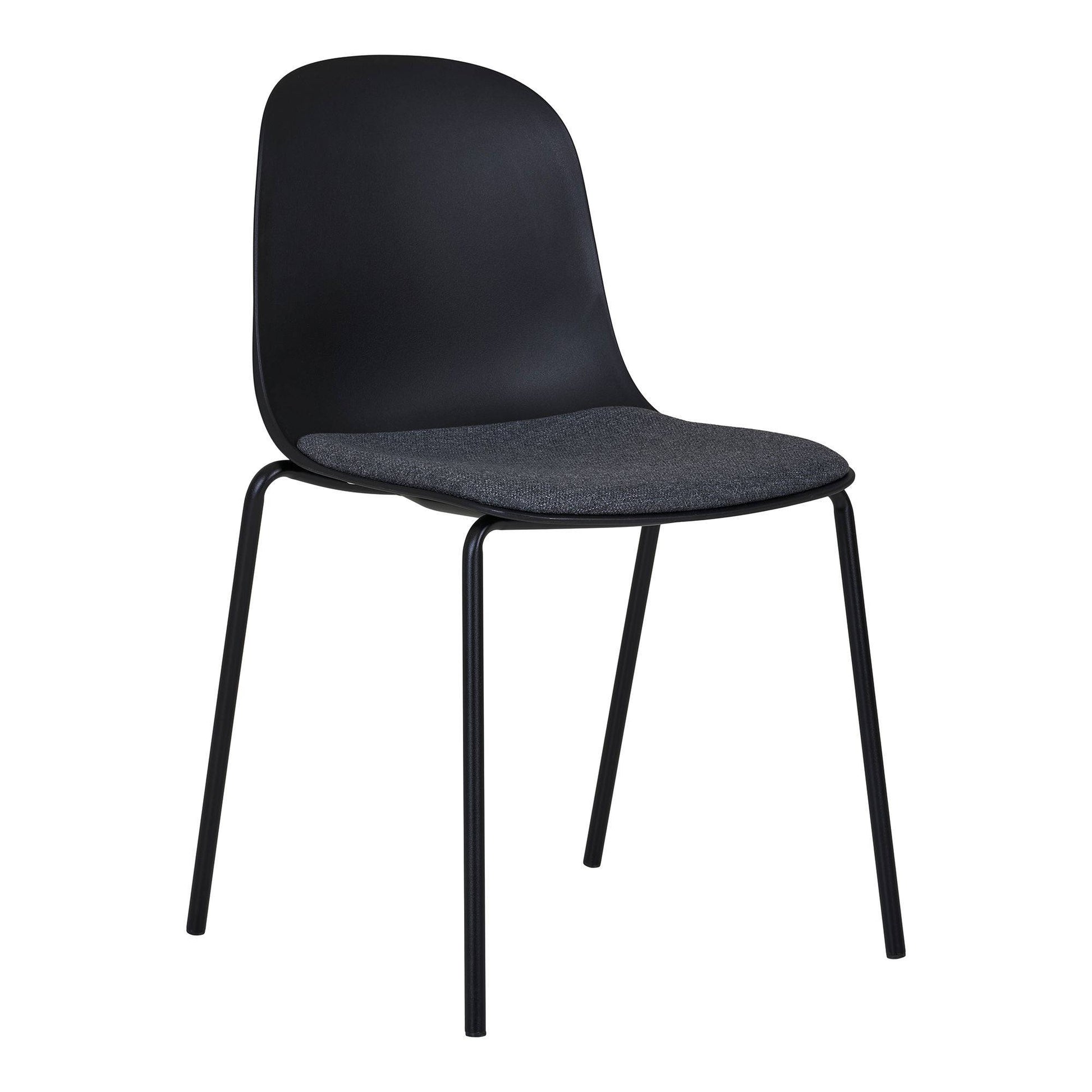  Scaun de dining negru