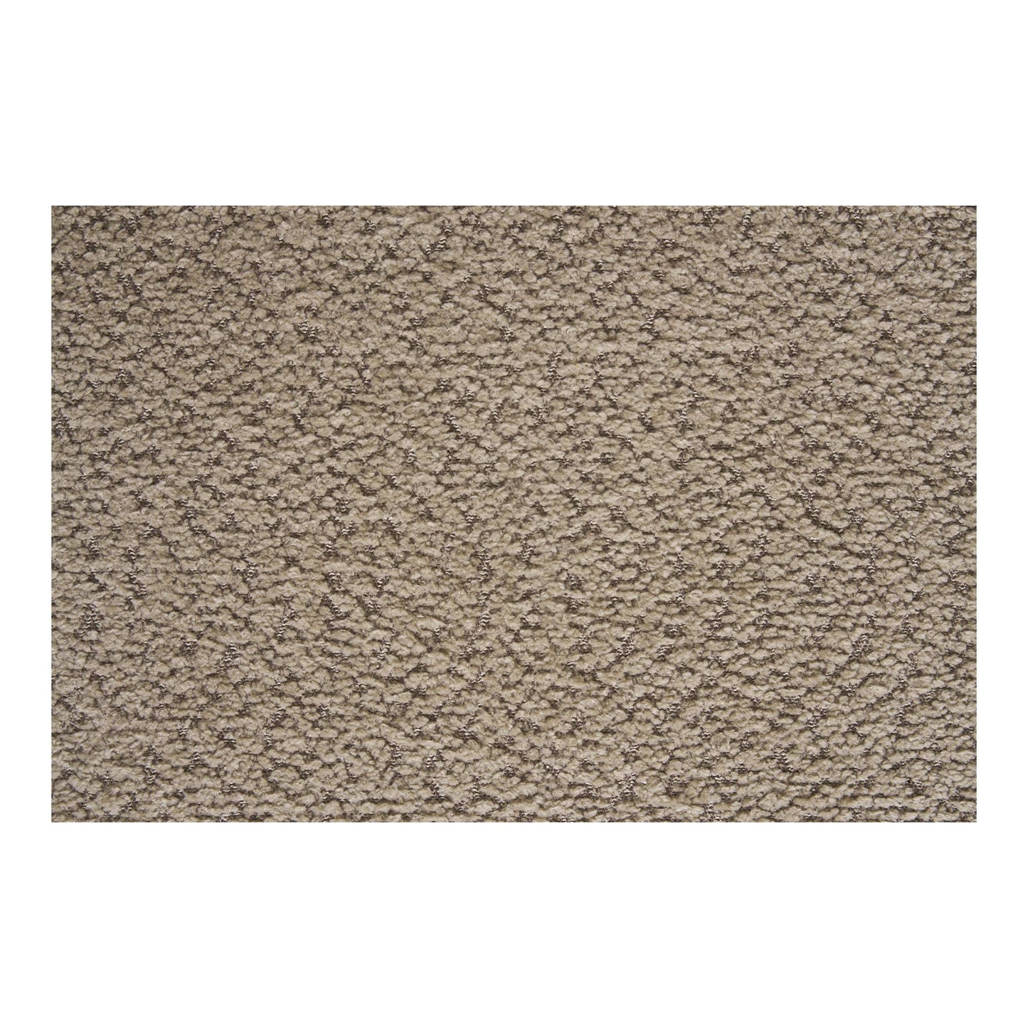 Scaun de dining, material bouclé, bej, picioare negre, detaliu sezut