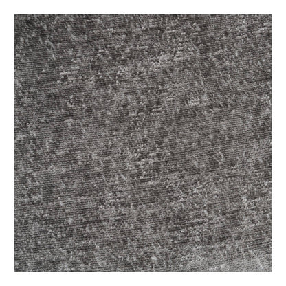 Scaun de dining gri, picioare negre, detaliu 