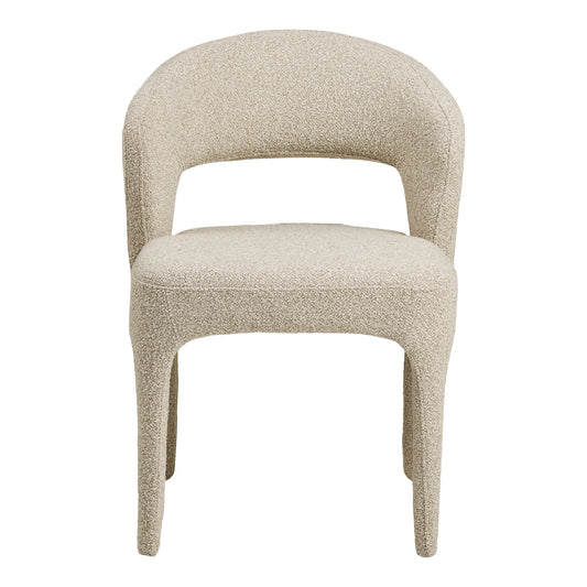 Scaun de dining nisipiu