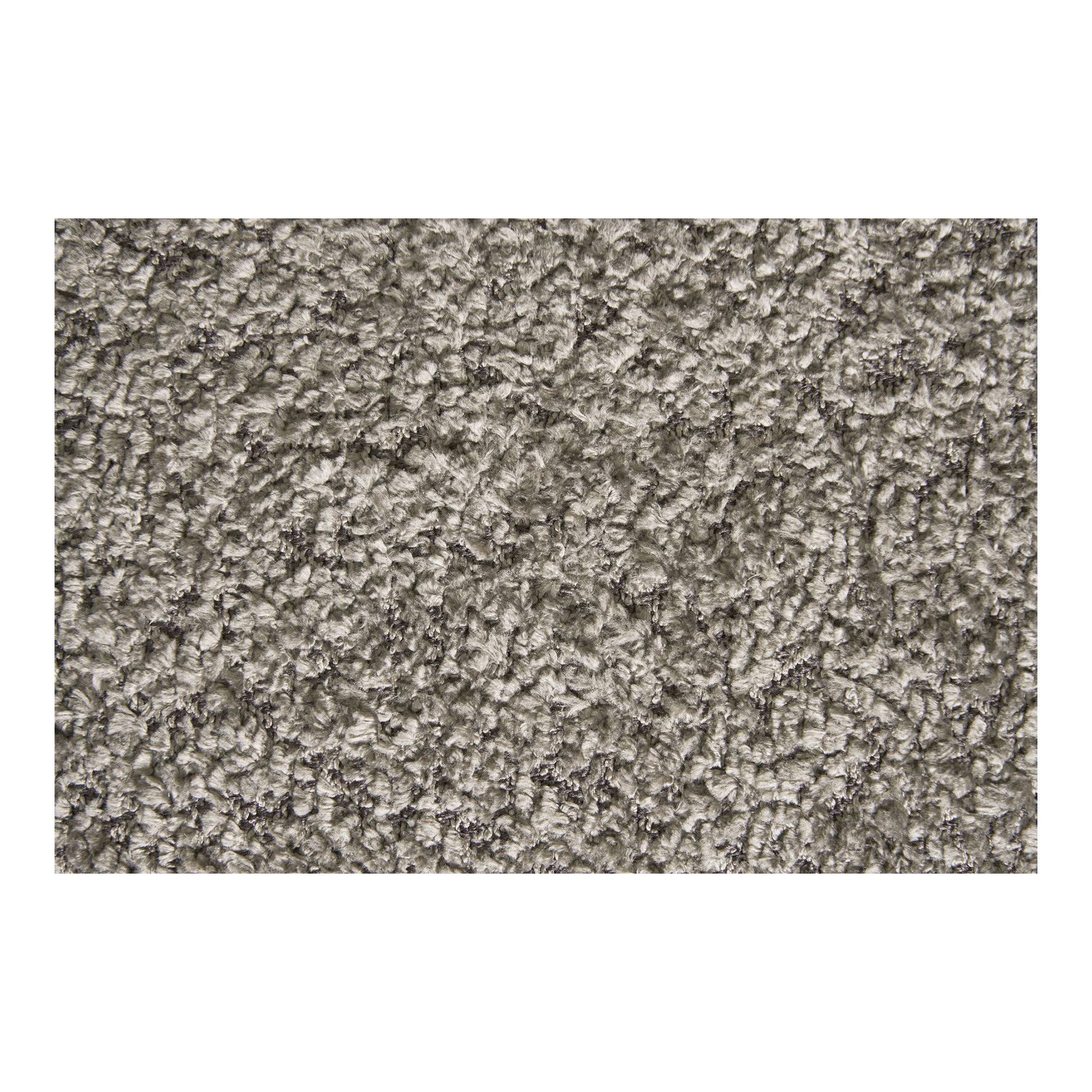 Fotoliu din material bouclé, maro/negru