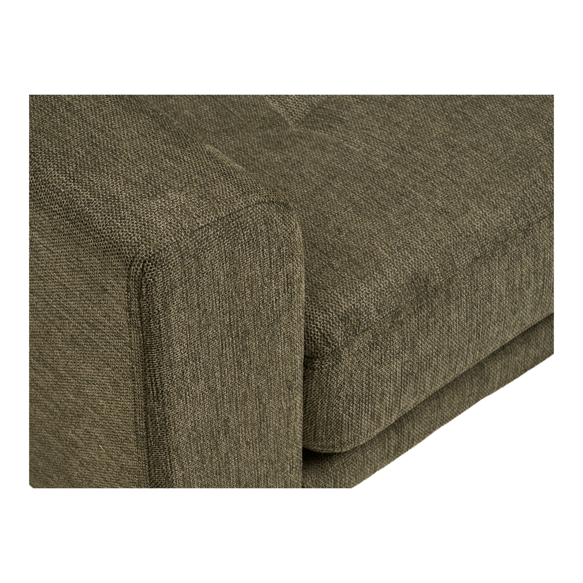 Fotoliu verde masliniu, detaliu