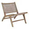 Derby Scaun, natur, picioare tec