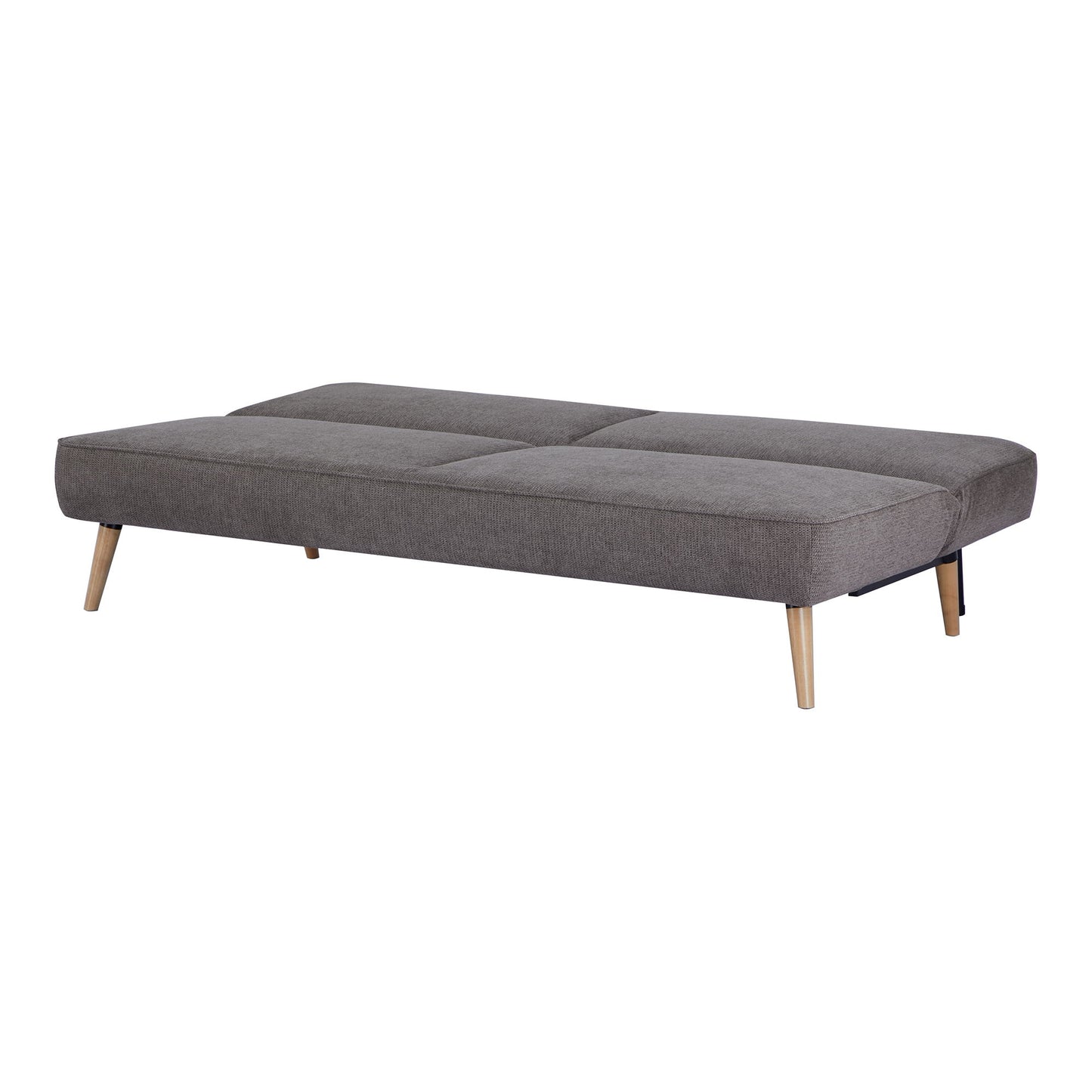  Canapea extensibila, maro, picioare natur