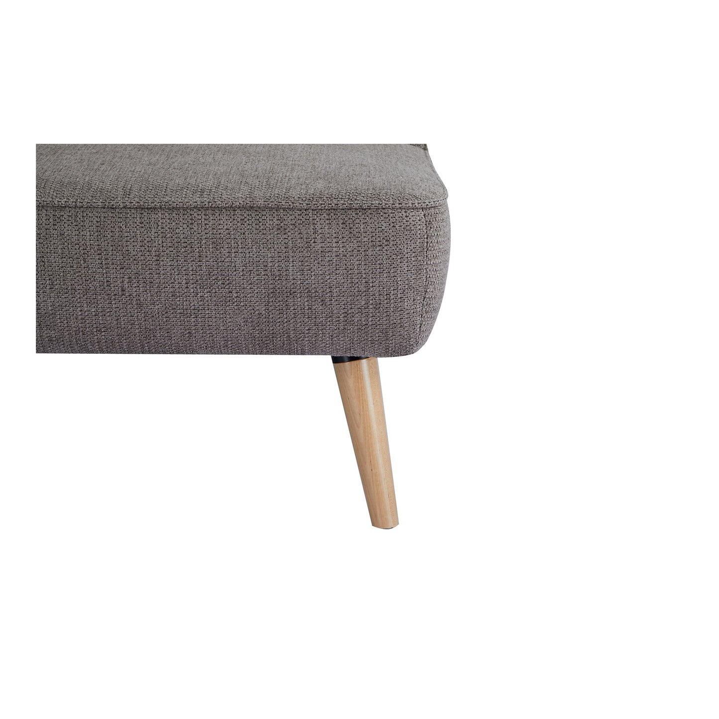  Canapea extensibila, maro, picioare natur