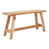 Banca Barcelona din tec, natur 90x25x45 cm