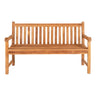 Banca Cabo din tec natur 150x62x92 cm