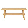 Banca Ember din bambus 70x28x45 cm