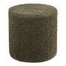 Taburet Ejby din teddy verde ø34x36 cm