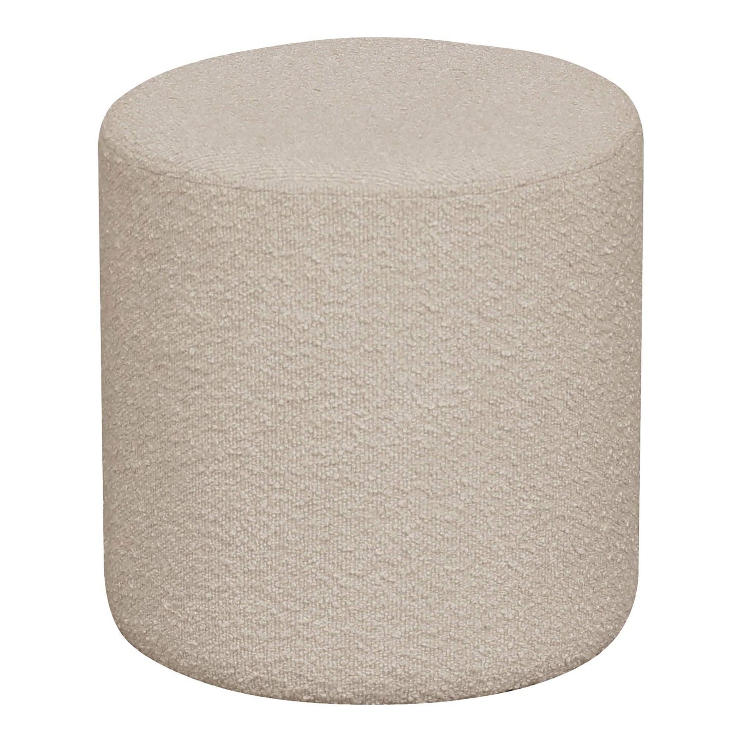 taburet din material bouclé, bej 