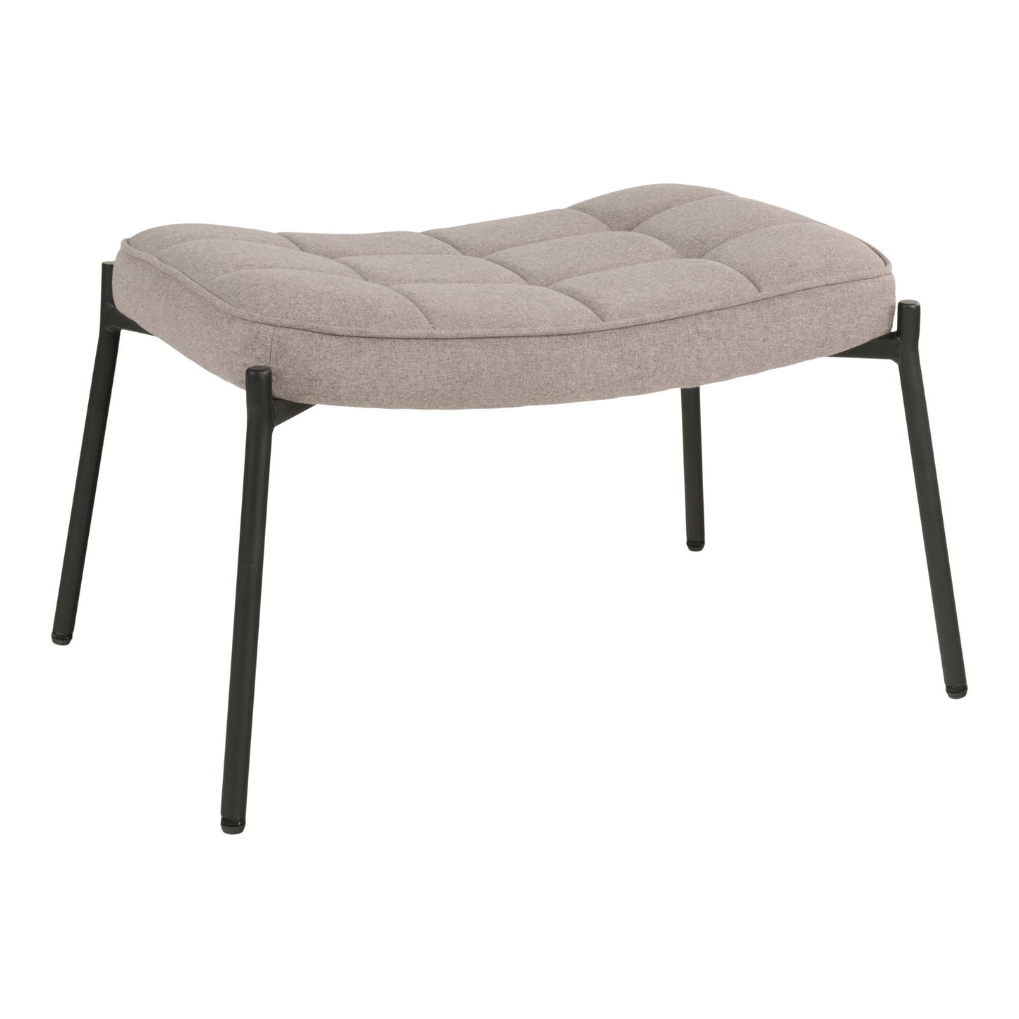 taburet de culoare gri piatra, cu picioare negre
