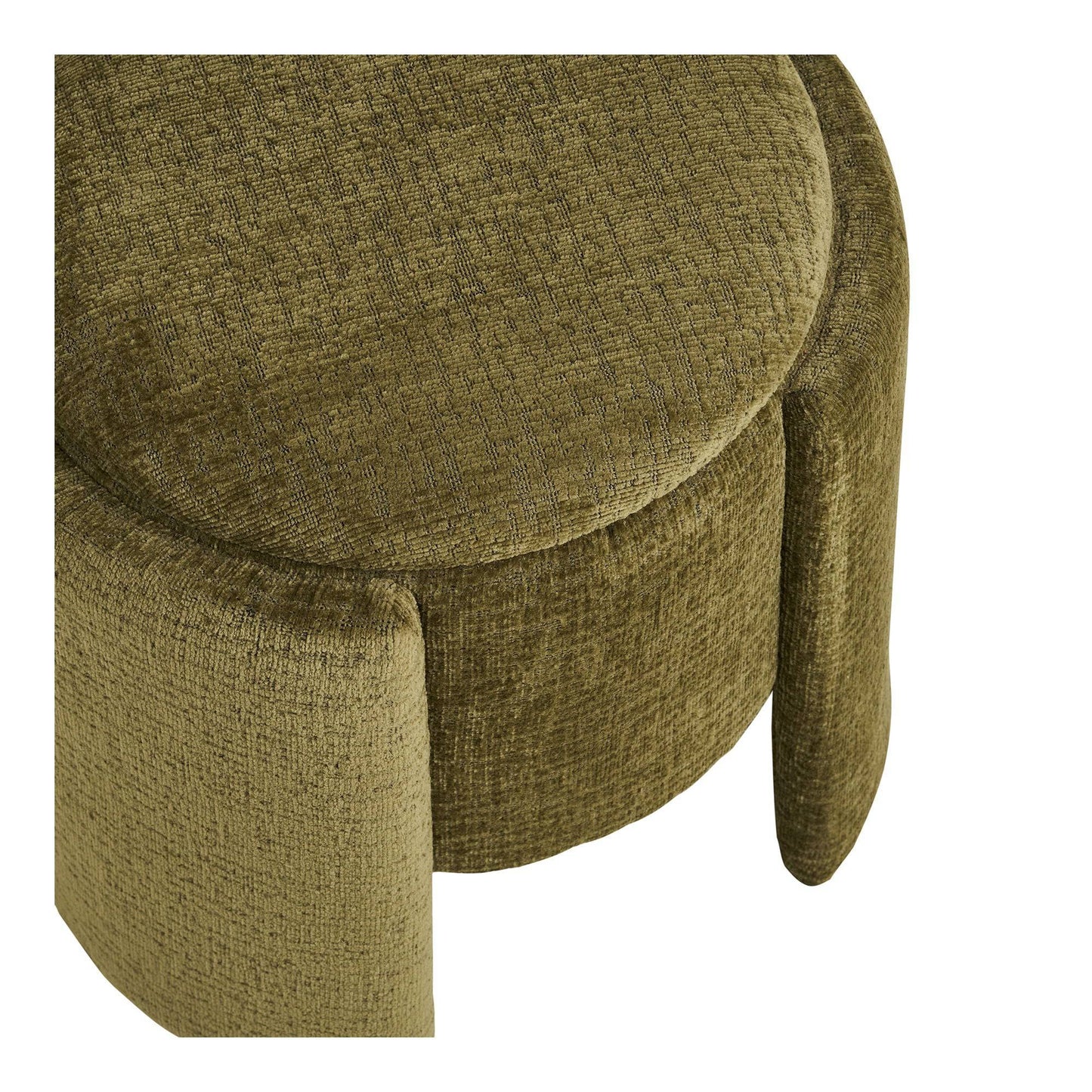  taburet verde, detaliu