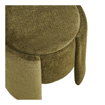  taburet verde, detaliu