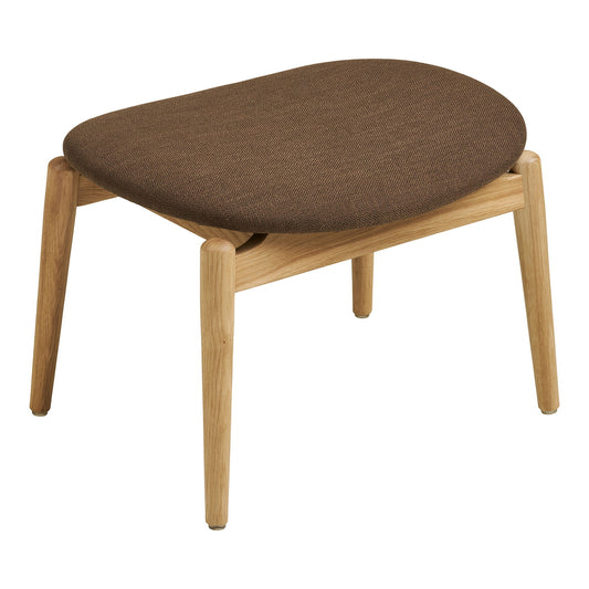 Olvera Taburet din stejar, natur/maro