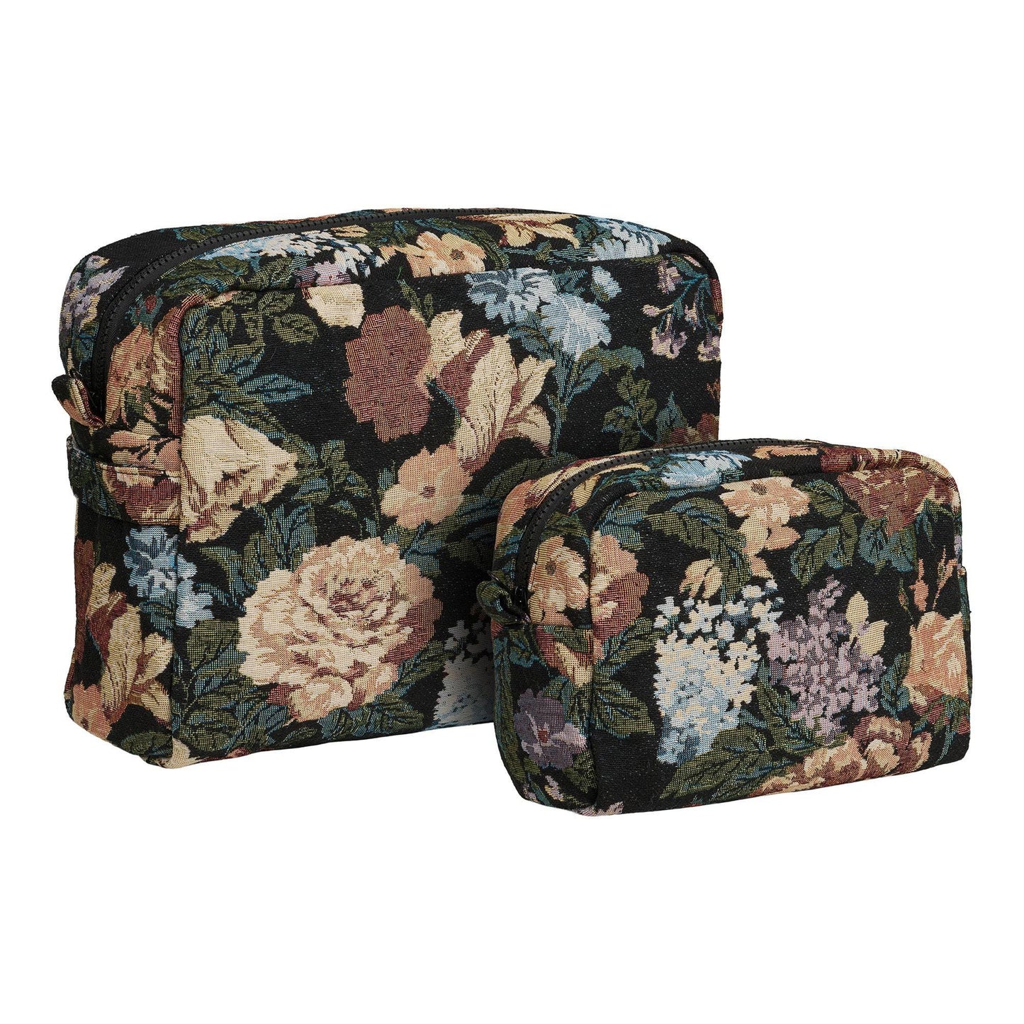  Genti de toaleta, negre, set de 2