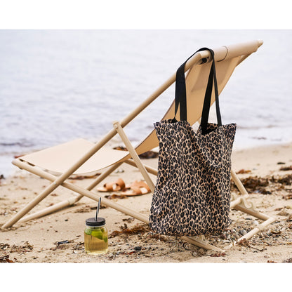 Ava Geanta tote, leopard, 35x39 cm