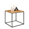 Vita Masuta laterala cu aspect de stejar, rama neagra 45x45x45 cm