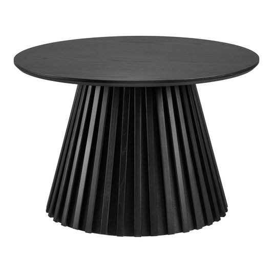  Masuta de cafea din furnir de stejar, negru