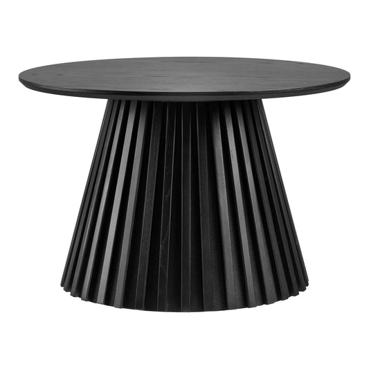  Masuta de cafea din furnir de stejar, negru