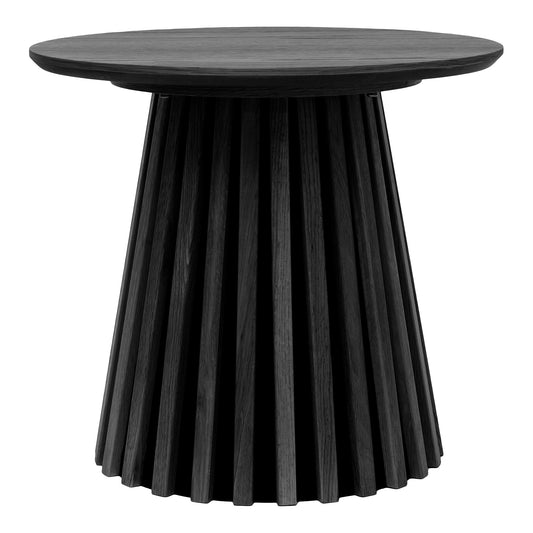 Masuta laterala din furnir de stejar negru