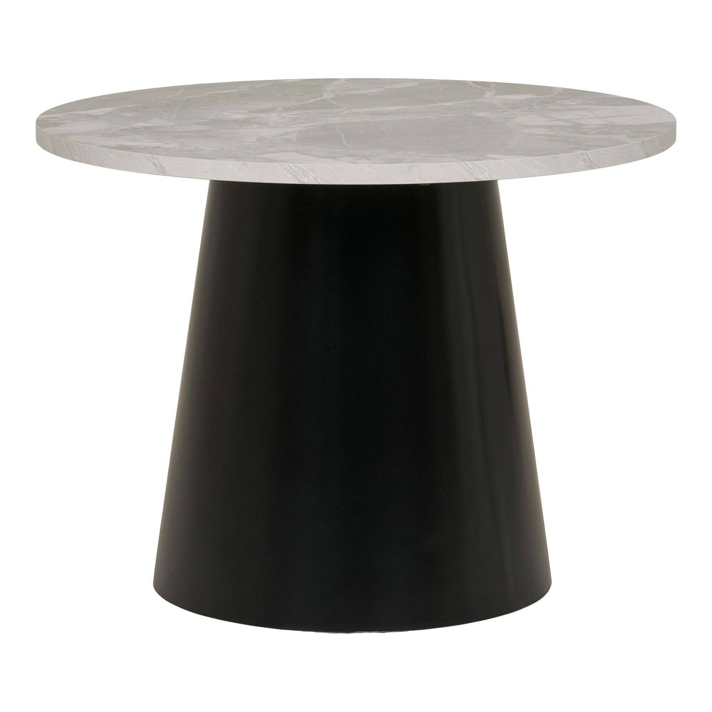 Masuta de cafea cu aspect de marmura, gri/negru