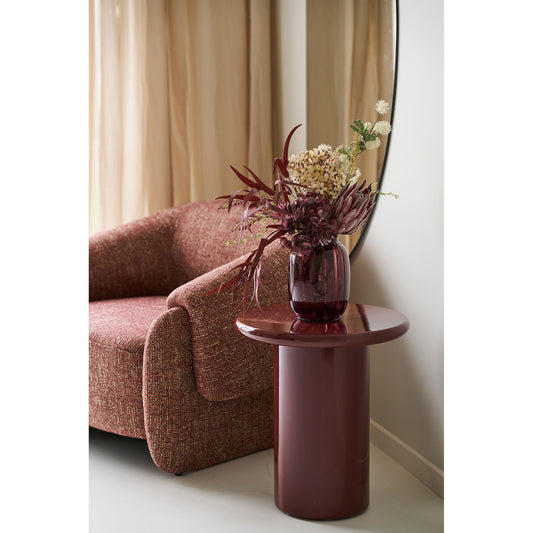 Otago Masuta laterala, bordo ø45x50 cm