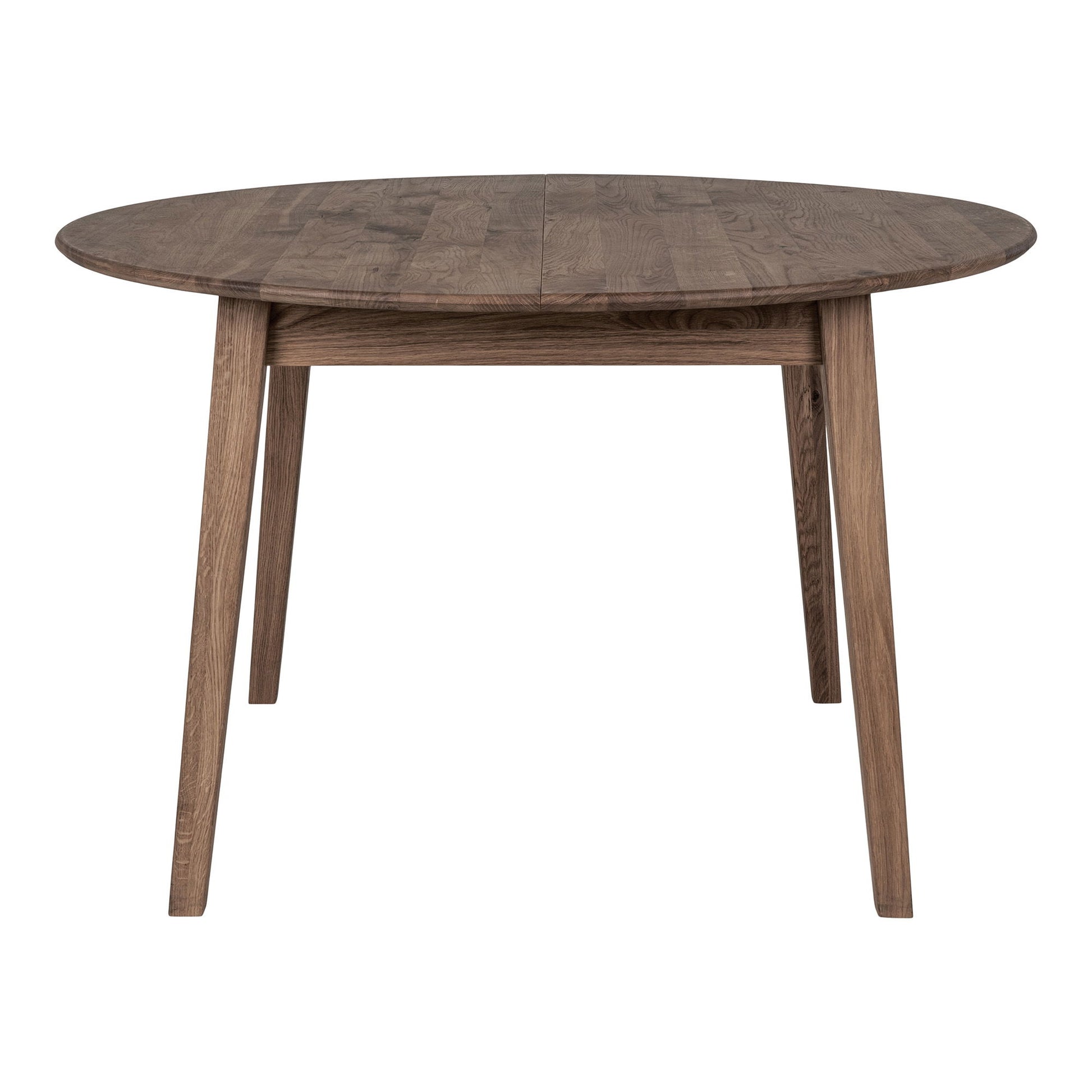 Masa de dining din stejar afuamt, cu placa de extensie incorporata tip fluture