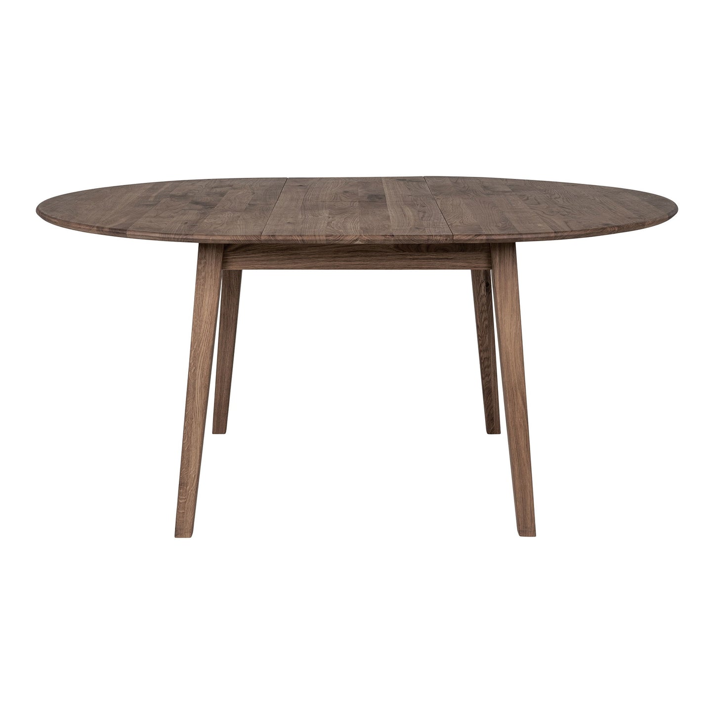 Masa de dining din stejar afuamt, cu placa de extensie incorporata tip fluture