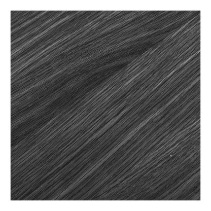 Masa de dining din furnir de stejar, negru, detaliu