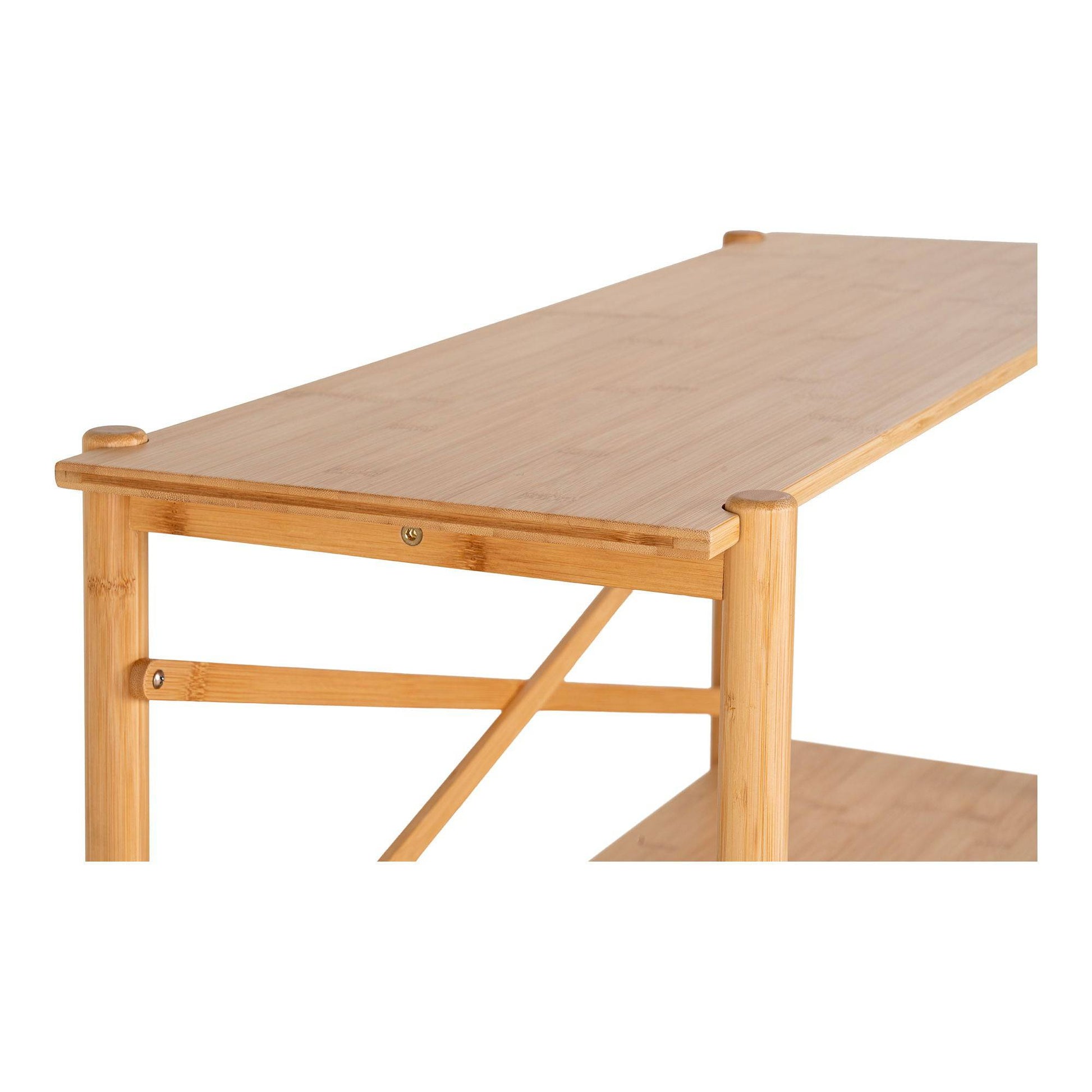Consola din bambus, natur, detaliu