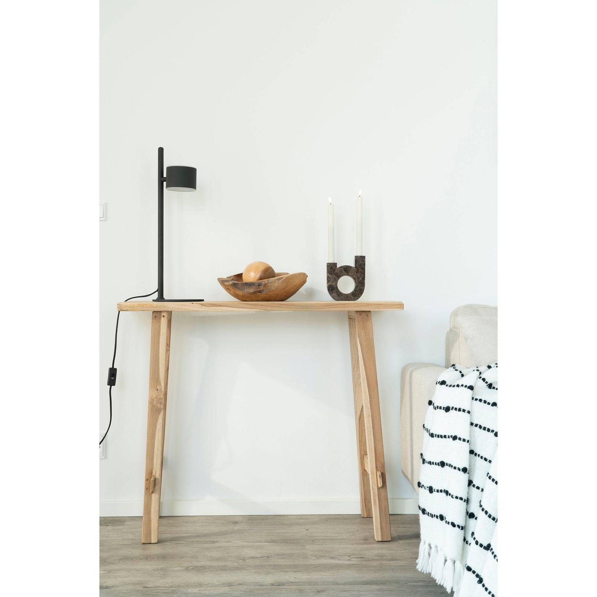  Consola din tec, natur , in living 