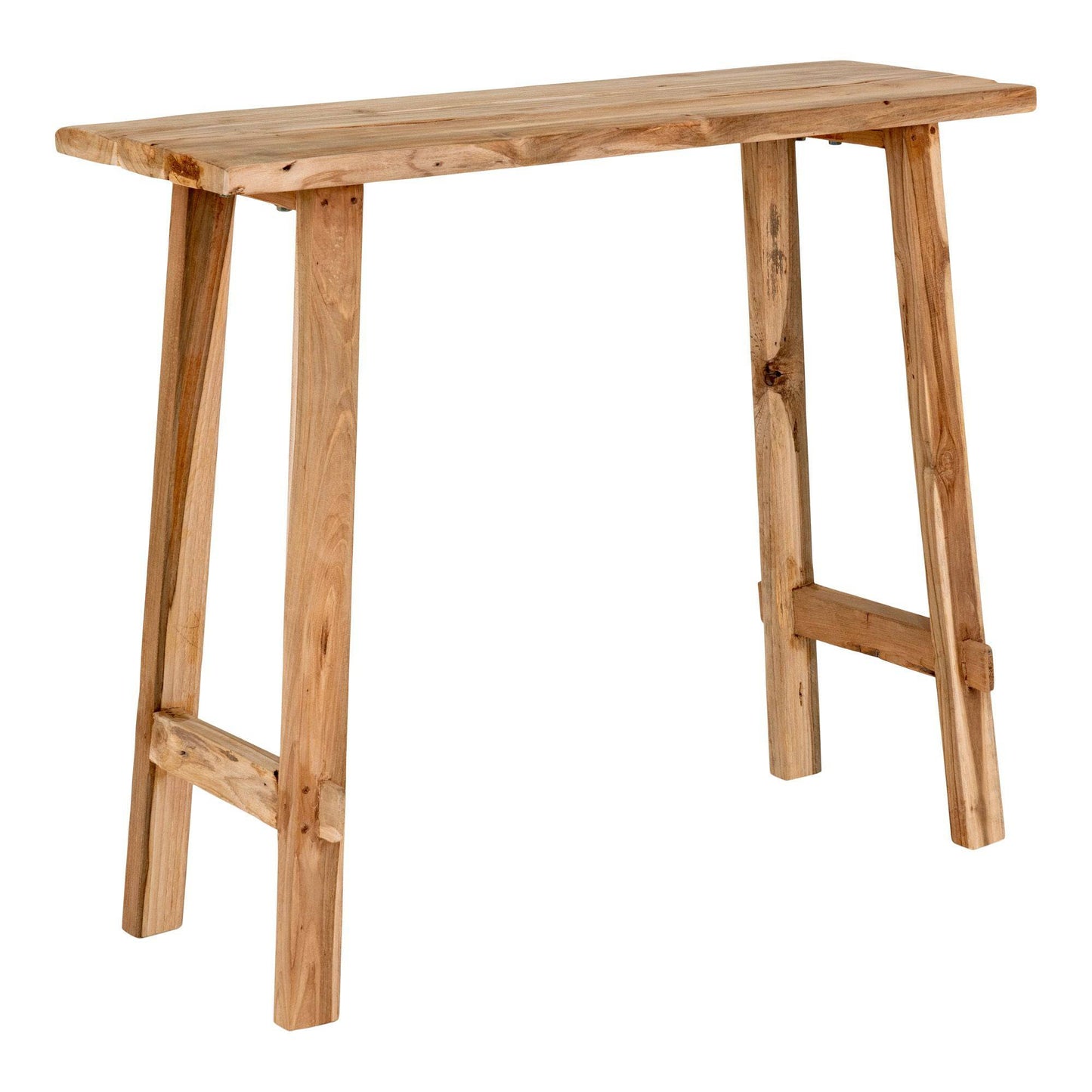  Consola din tec, natur 