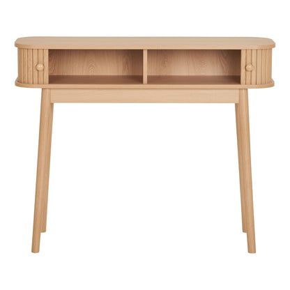 consola cu 2 sertare, natur 